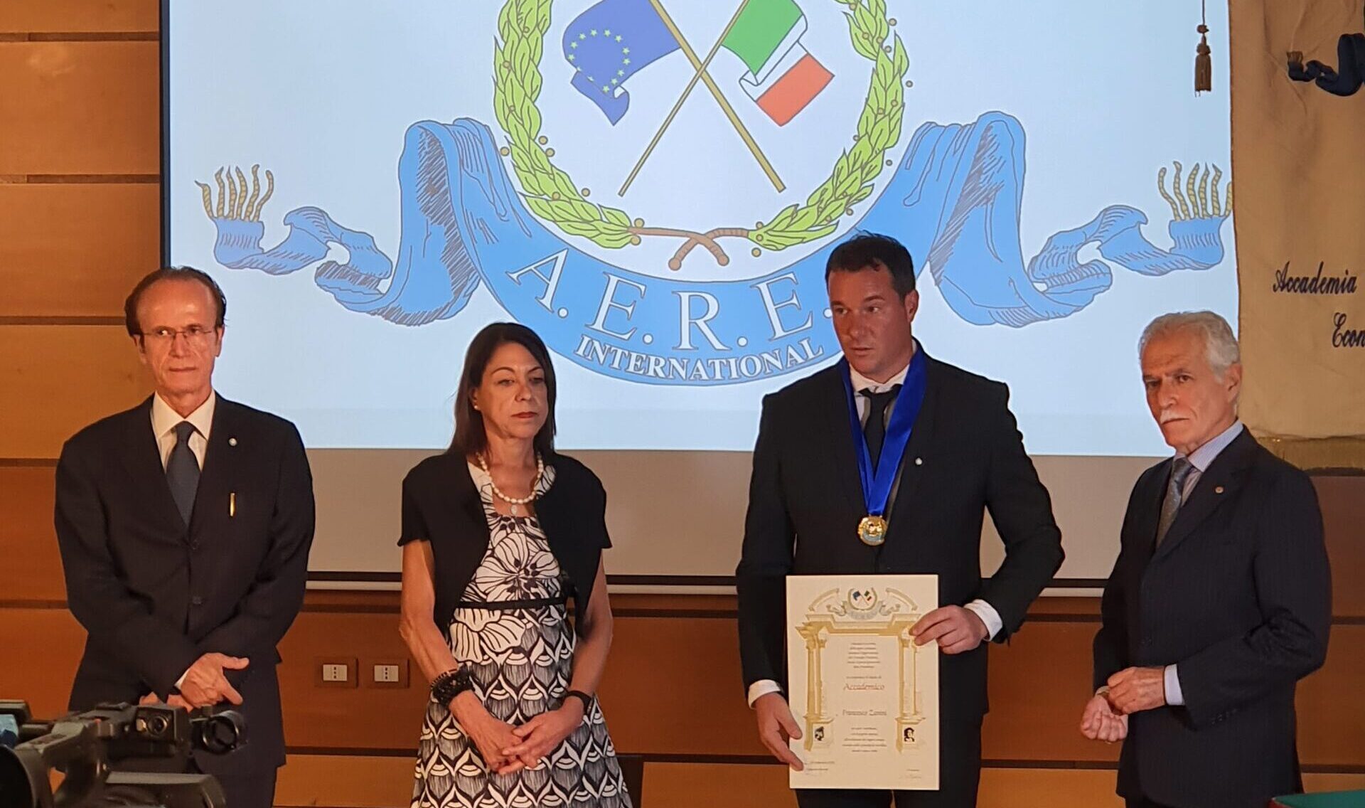 Dr. Zanini honored by the Italian Ministry of Economic Development